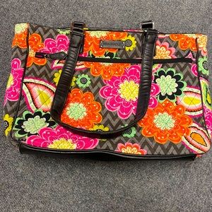 Vera Bradley medium sized work tote bag